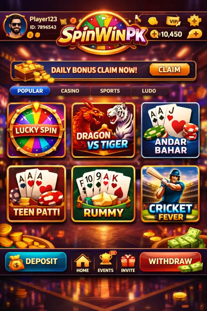 Spinwinpk Game Download