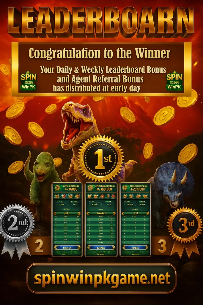 Spin Win PK Leaderboard