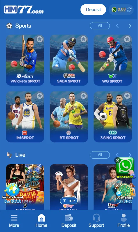 HM 77 Game