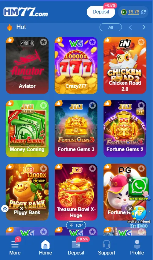HM77 Game
