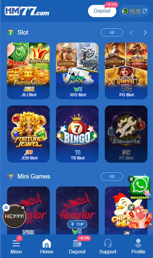 HM77 Game